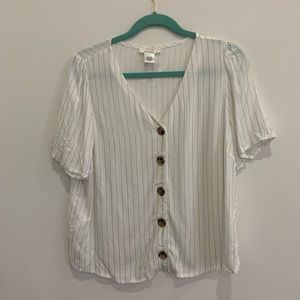 Cropped Button shirt